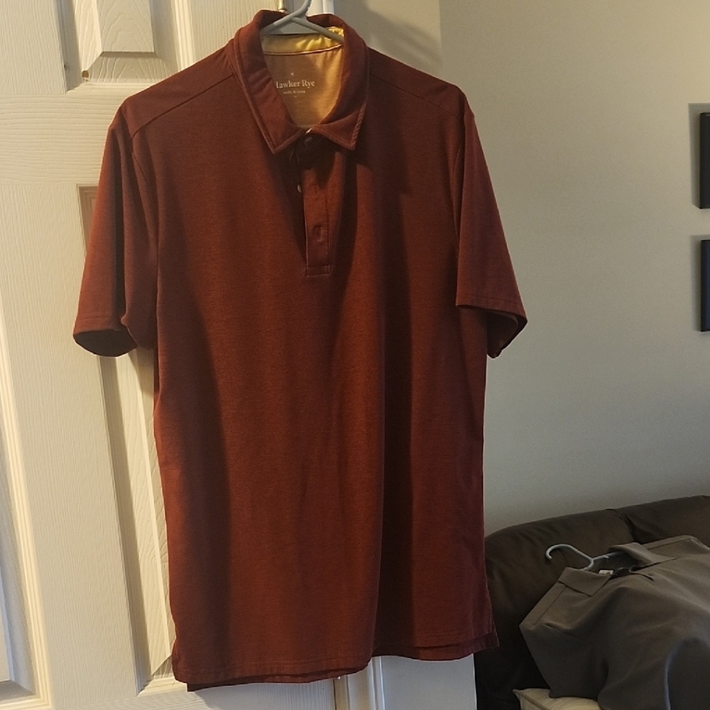 Cutter & Buck Men's Maroon Polo Shirt